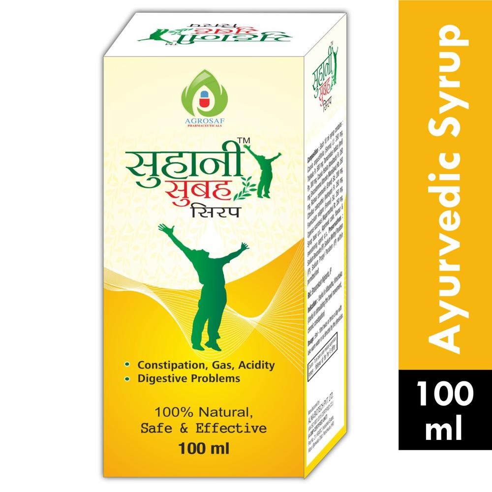 SUHANI SUBAH SYRUP -Cassia Angustifolia 350 Mg , Tamarindus Indica 300 Mg , Cassia Fistula 350 Mg