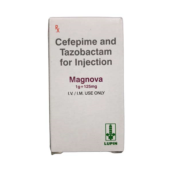 Magnova Cefepime & Tazobactum Injection 1g - Grade: Medicine Grade