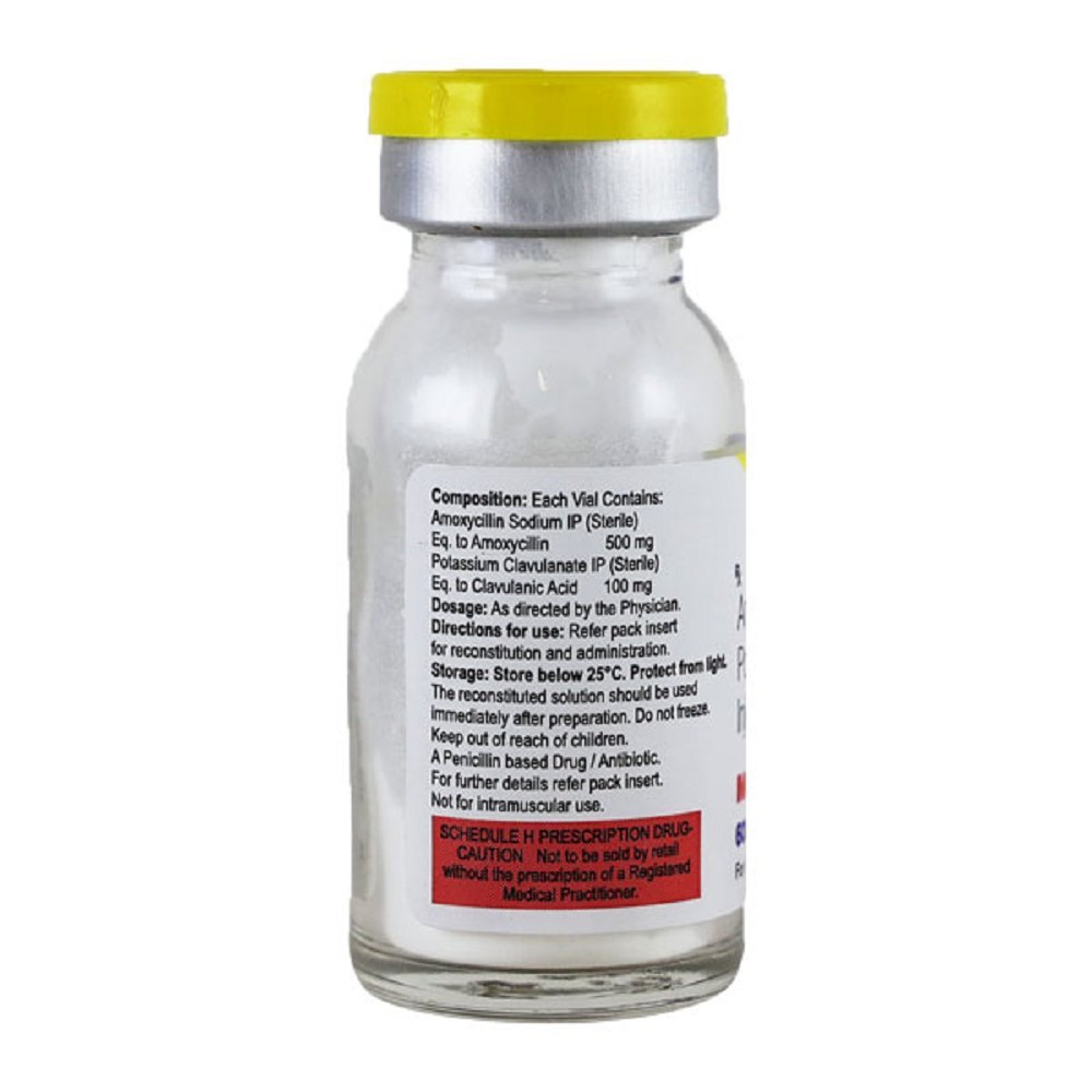 Mega-CV Amoxycillin Clavulanic Acid Injection 600mg