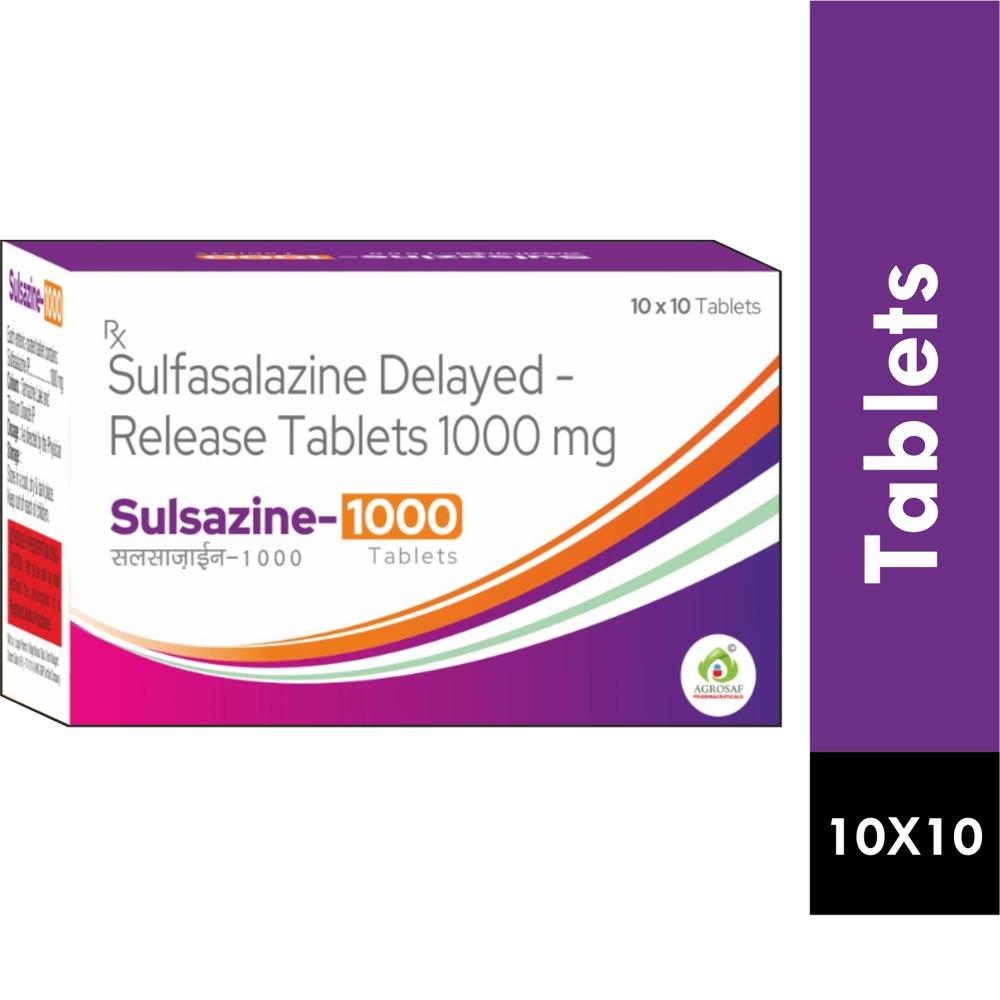SULSAZINE 1000 TABLET - Sulfasalazine (1000mg)
