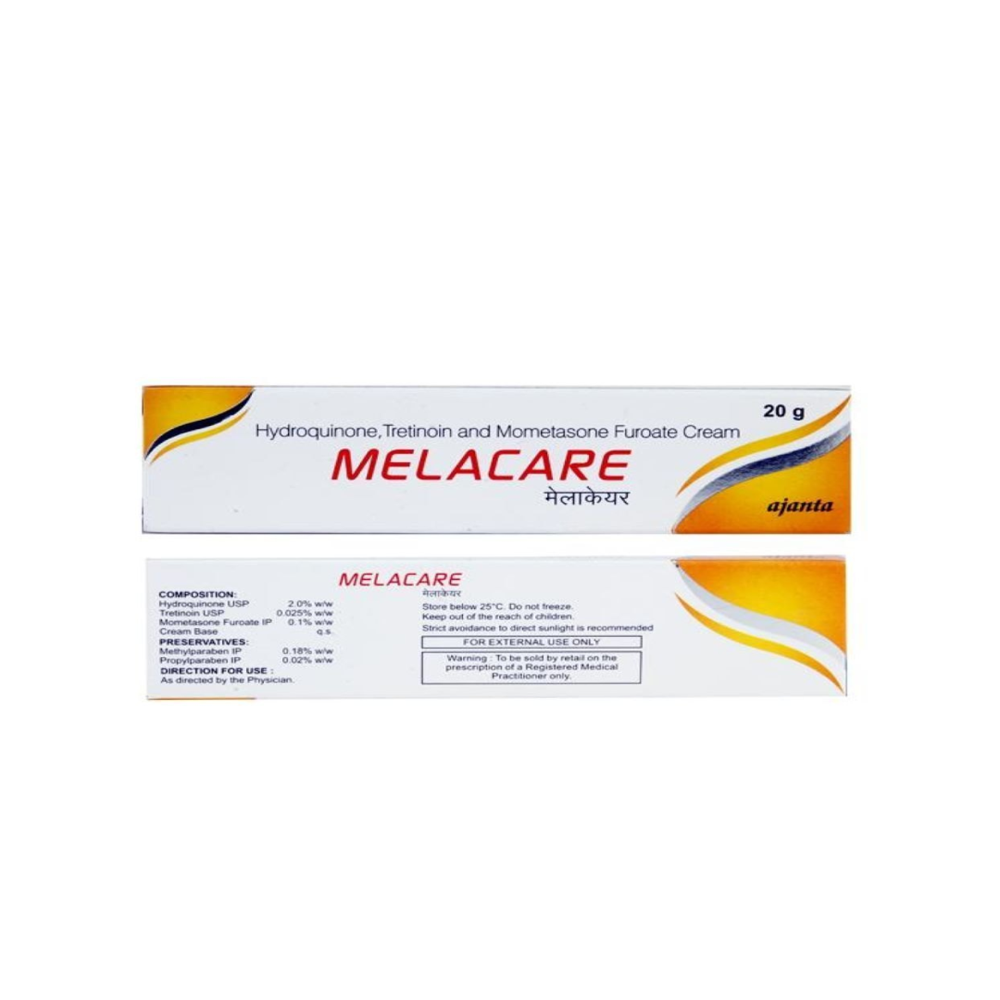 Melacare Hydroquinone , Mometasone & Tretinoin 