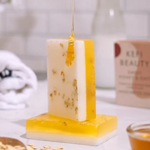 Kefi Beauty Sweet Honey Oats Soap
