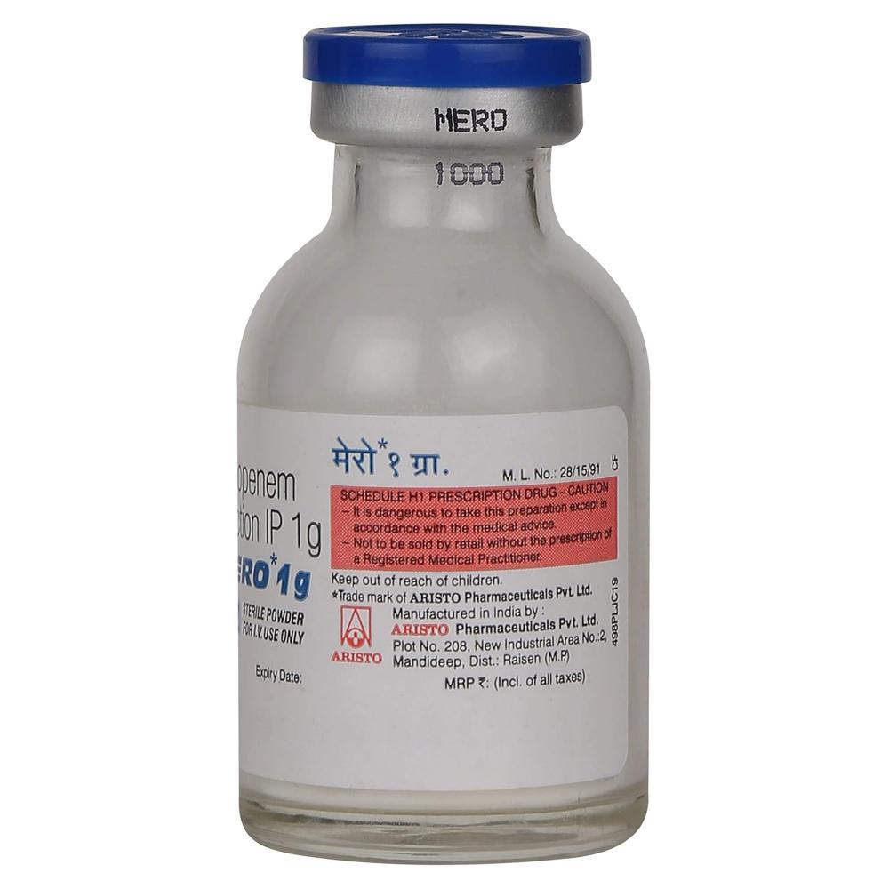 Mero Meropenem Injection 1gm - Grade: Medicine Grade