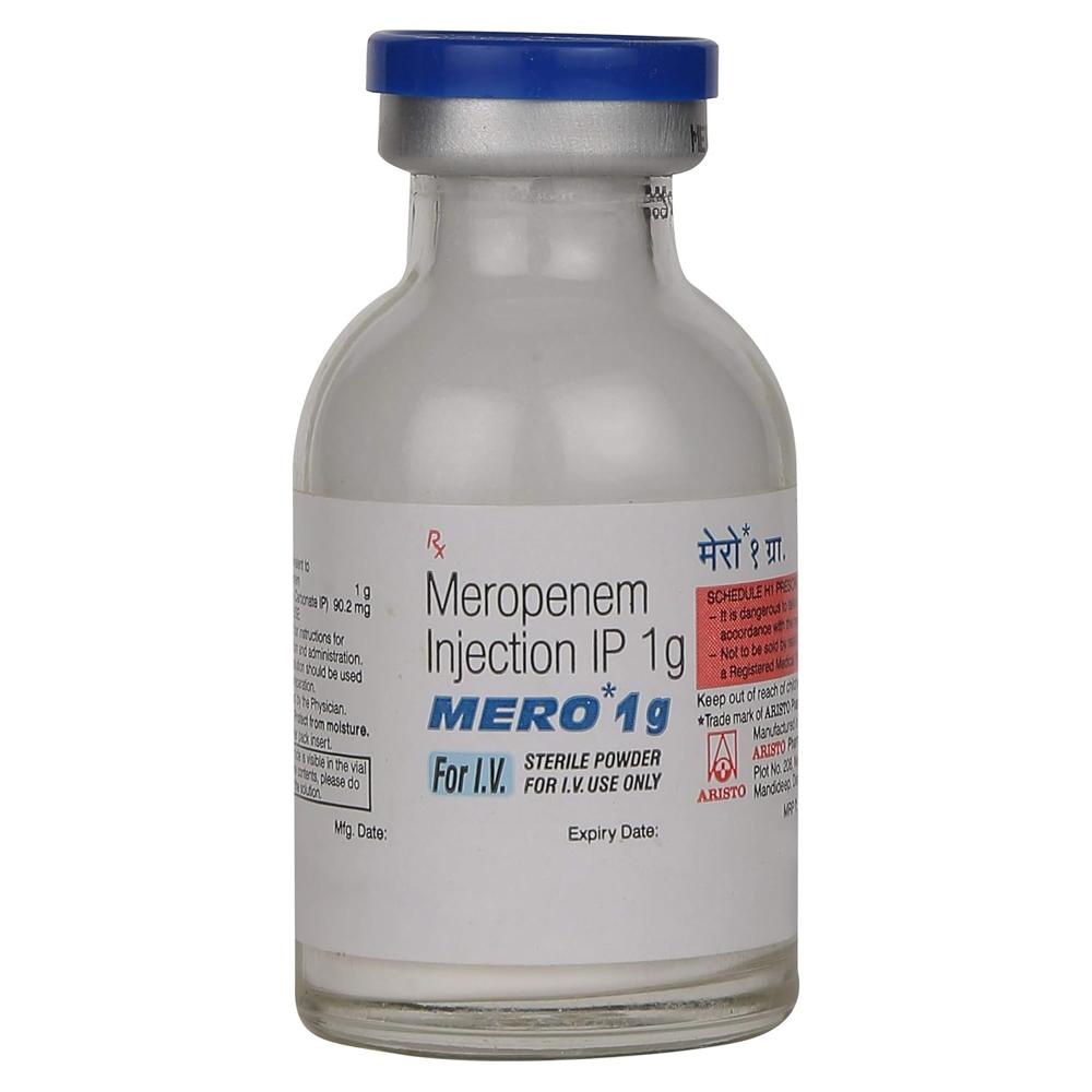 Mero Meropenem Injection 1gm - Grade: Medicine Grade