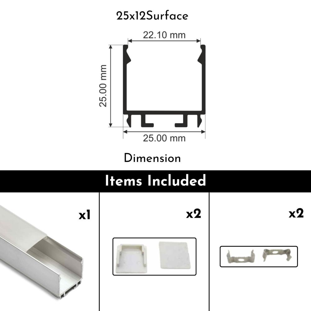 25 x 25 Surface