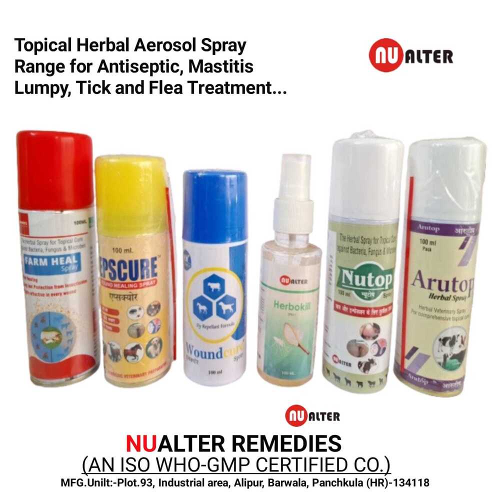 VETERINARY ANTISEPTIC HERBAL SPARY