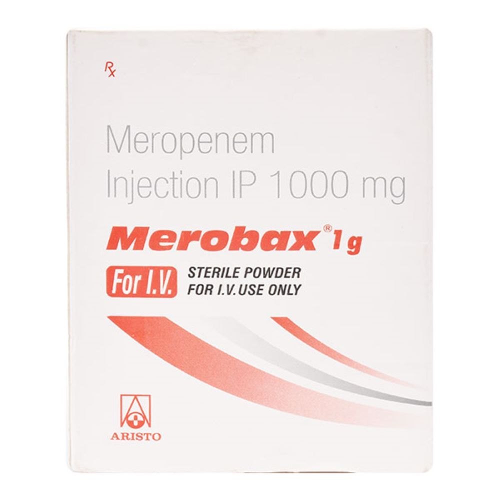 Merobax Meropenem Injection 1gm