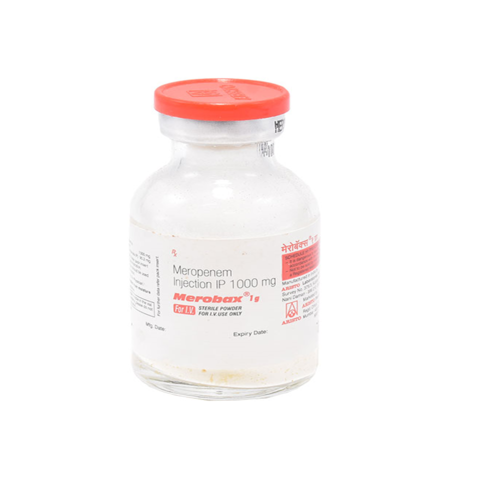 Merobax Meropenem Injection 1gm - Grade: Medicine Grade