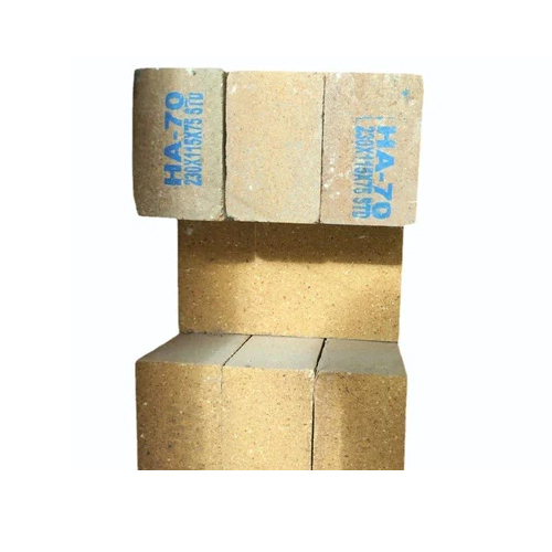 Rectangular High Alumina Fire Brick - Color: Brown