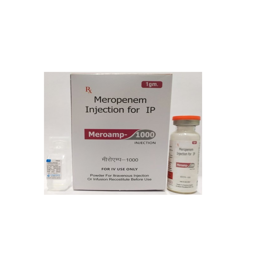 Meronem Meropenem  Injection 1000mg