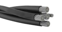 Aerial Bunched Cable (abc) - Aluminium Conductors, Sizes 16-120 Sq.mm, Xlpe Insulation, 1+1 To 3+1+1 Core Variants, Suitable For Lt Distribution