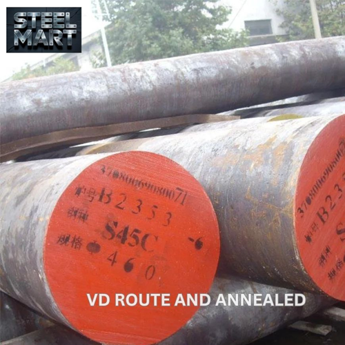 C55 VD Route And Annealed Forged Shaft