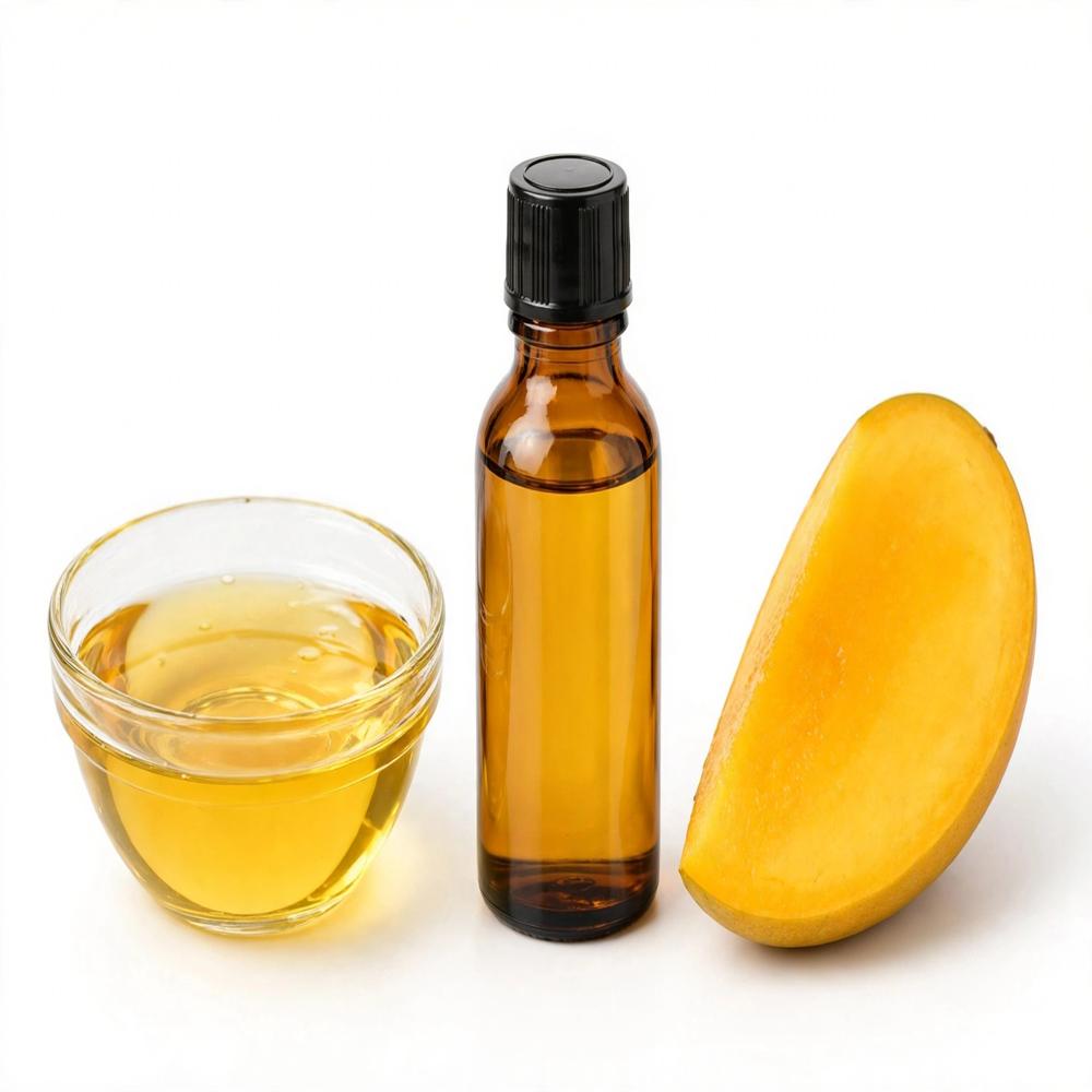 Mango Oil - Cold-Pressed Mango Kernel Oil Pale Yellow to Golden 100% Purity Moisturizing & Nourishing