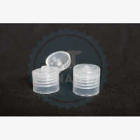 Transparent Flip Top Cap