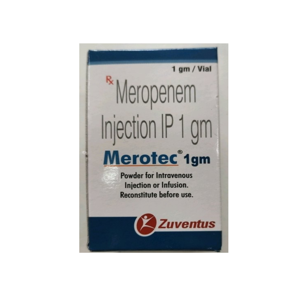 Merotec Meropenem Injection 1000mg 