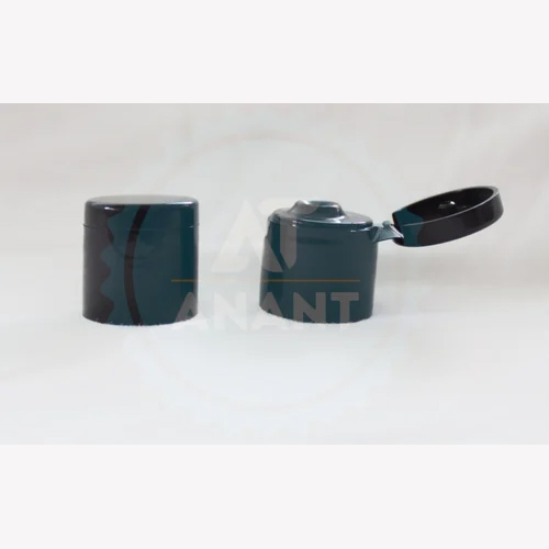 19 Mm Flip Top Cap - Color: Black