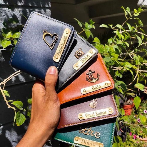 Mens Customised Leather Wallet