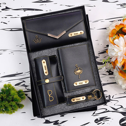 Ladies Wallet Combo - Color: Black