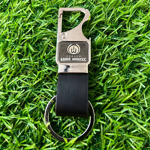 Black Dkc Mk With Hook Bottle Opener Keychain - Dimension (L*w*h): 13.5 X 2 X 0.1 Centimeter (Cm)