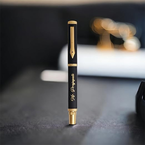 A9 Premium Triangle Pen - Color: Black