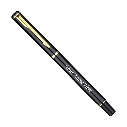 A1 Parker Pen Metal Roller Pen - Color: Black