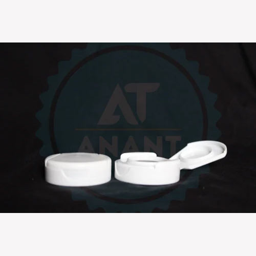 44 Mm Flip Top Cap - Color: White