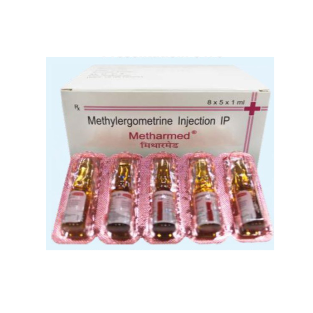 Metharmed Methylergometrine Injection - Physical Form: Liquid