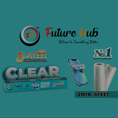 3 Layer Milky Clear Lamination