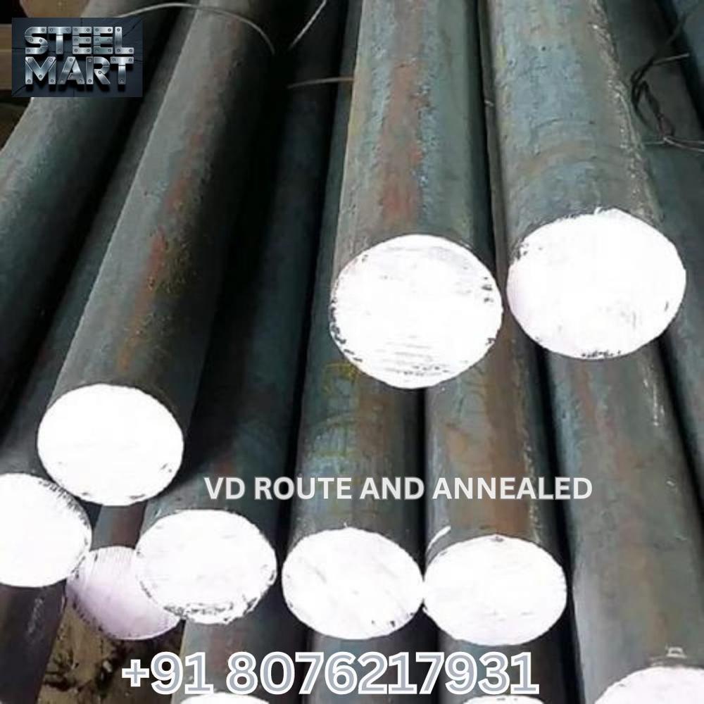 EN8 VD Route And Annealed Heavy Duty Forged Round Bar