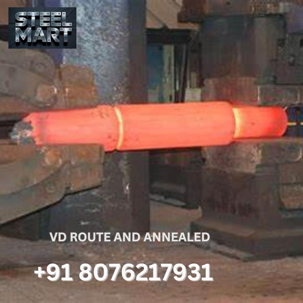 EN8 VD Route And Annealed Heavy Duty Forged Shaft