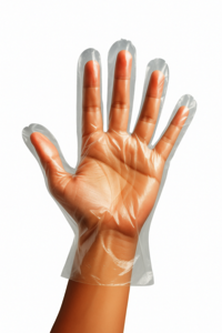 Transparent Plastic Gloves - Feature: Good Quality