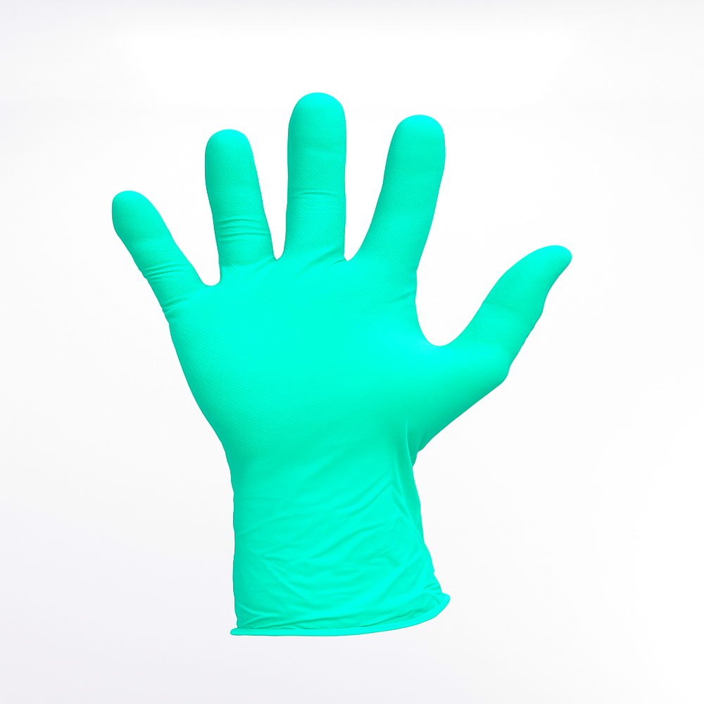 Chemical Resist Gloves - Color: Green
