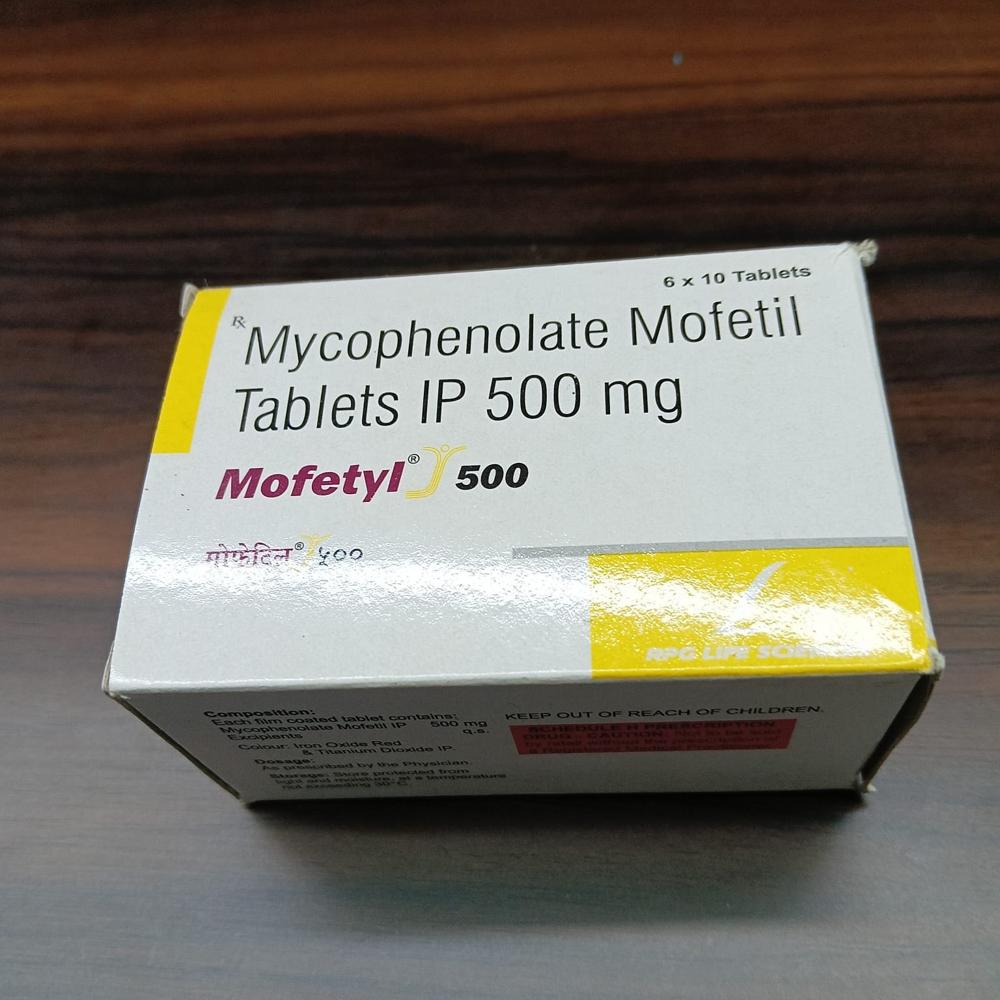 Mofetyl  Mycophenolate mofetil Tablet 500 mg