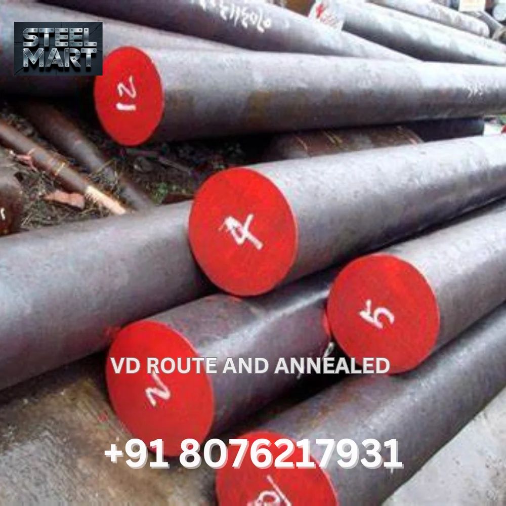 EN8 VD Route And Annealed Rolled Round Bar 