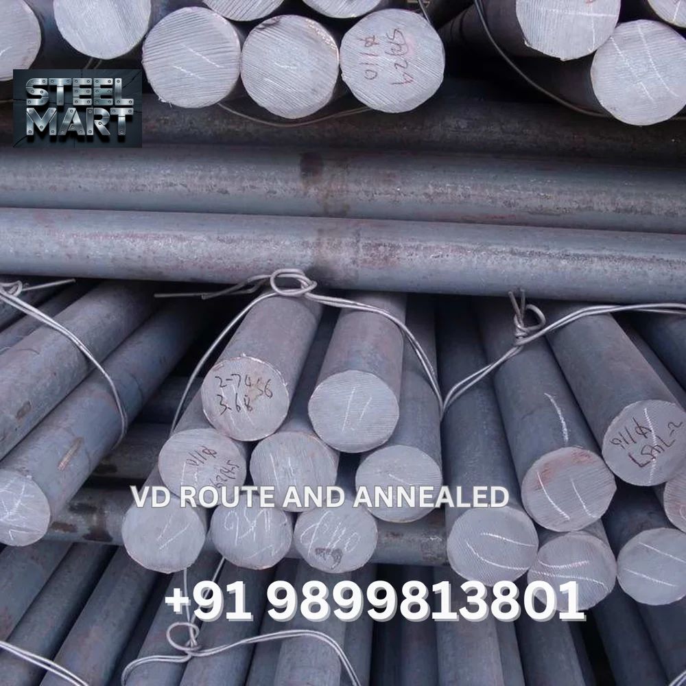 EN8 VD Route And Annealed Rolled Round Bar 