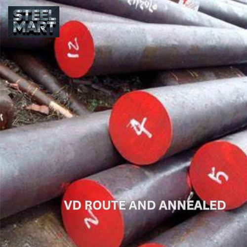 EN41B VD Route And Annealed Heavy Duty Forged Round Bar