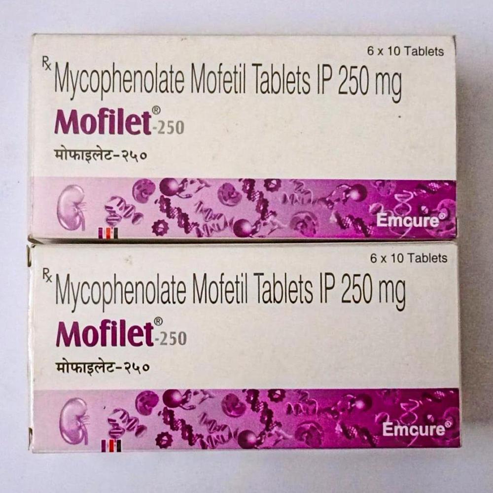 Mofilet Mycophenolate mofetil Tablet 250 mg