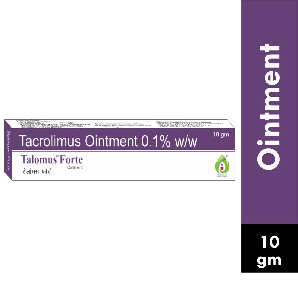 TALOMUS-FORTE OINTMENT - TACROLIMUS (0.1% W/W)