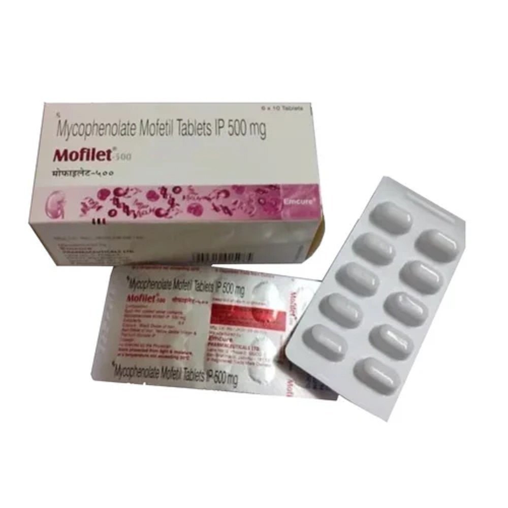 Mofilet Mycophenolate mofetil Tablet 500 mg 