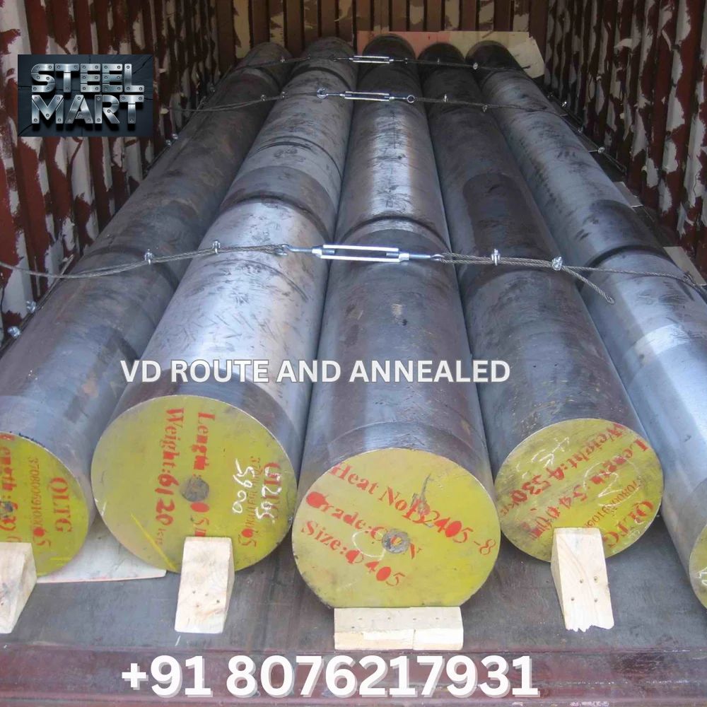 EN9 VD Route And Annealed Forged Round Bar