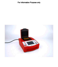 Analytik Jena Advanced 96s, 96 Sg Biometric - Dimension (l*w*h): 277*457*414 Mm