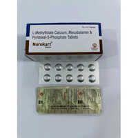 Nurokart L Methylfolate Calcium Mecobalamin Pyridoxal 5 Phosphate Tablets