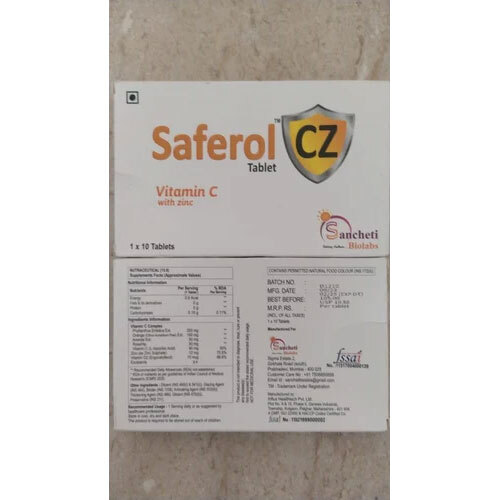 Vitamin C And Zinc Tablets
