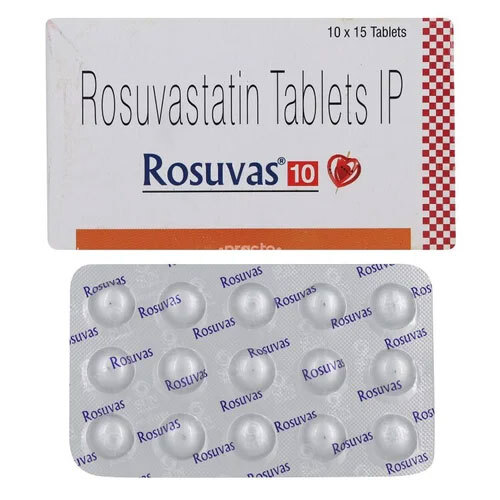 10mg Rosuvas Rosuvastatin Tablets IP