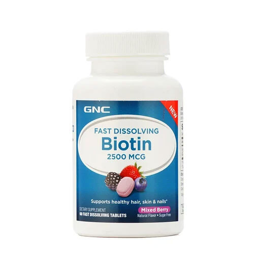 2500mcg Biotin Mouth Dissolving Tablets