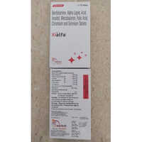 Benfotiamine Alpha Lipoic Acid Inositol Mecobalamin Folic Acid Chromium And Selenium Tablets