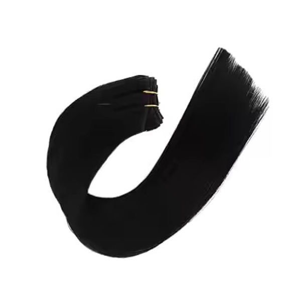 Remy Hair Weft Hair Bundles Straight Weave Machine Double Weft Hair Extensions