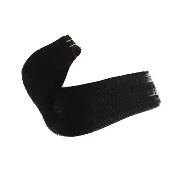 Remy Hair Weft Hair Bundles Straight Weave Machine Double Weft Hair Extensions