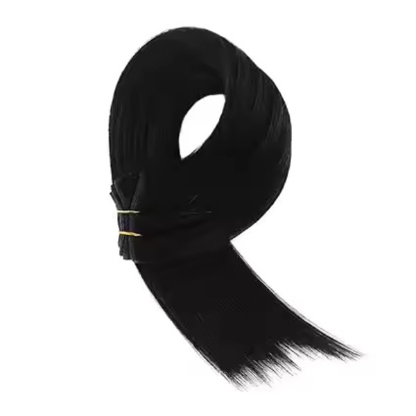 Remy Hair Weft Hair Bundles Straight Weave Machine Double Weft Hair Extensions
