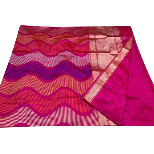 Beautiful Banarasi Pure Katan Fancy Designer Handloom Kadwa Weaving Silk Saree - Color: Different Available